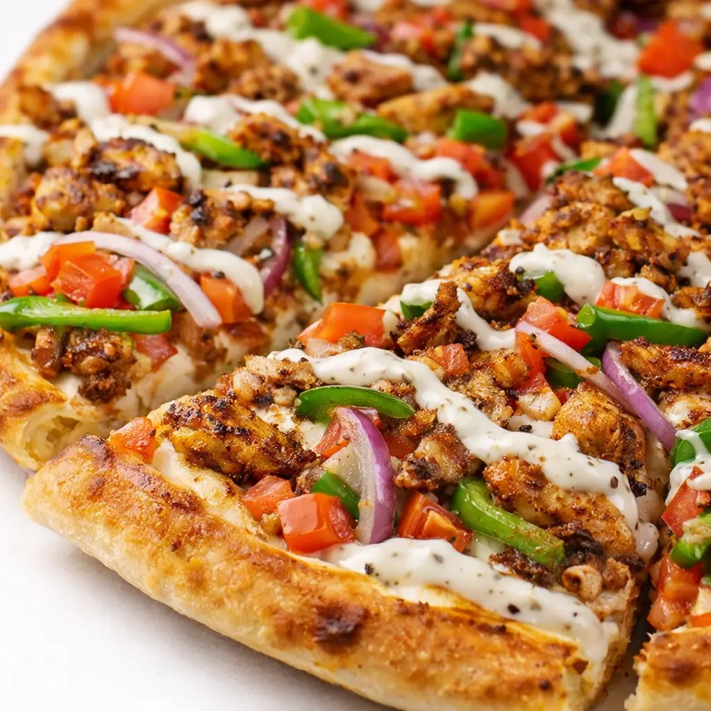 Shawarma Pizza at Pizza Time Calgary - Pizza takeout in Southview Calgary